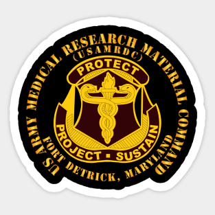 US Army Medical Research Material Cmd - Ft Detrick, Maryland Sticker